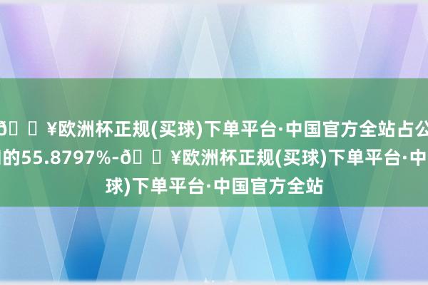 🔥欧洲杯正规(买球)下单平台·中国官方全站占公司股份总和的55.8797%-🔥欧洲杯正规(买球)下单平台·中国官方全站